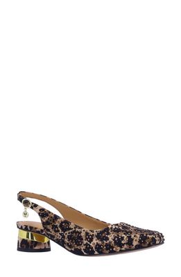 J. Reneé Baline Slingback Pump in Brown/Black 