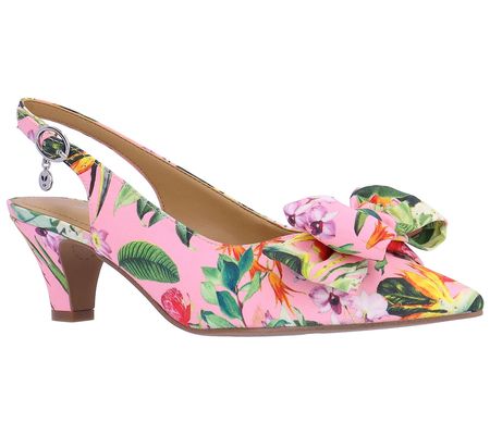 J. Renee' Bow Pump - Weslee Fabric II