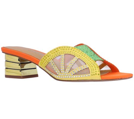 J. Renee' Sandal - Lemon8 Satin