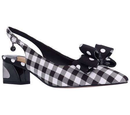 J. Renee' Slingback Pump - Kimma Fabric - II