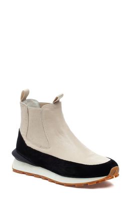 J/SLIDES NYC Eloise Chelsea Boot in Beige Leather