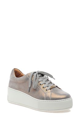 J/SLIDES NYC JSlides Maya Platform Sneaker in Bronze Met Sue