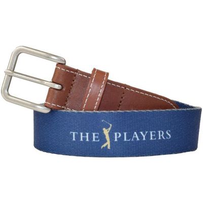 J.T. Spencer THE PLAYERS Solid Belt in Navy