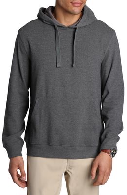 JACHS Heathered Stretch Pullover Hoodie in Grey