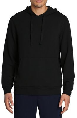 JACHS Soft Touch Pullover Hoodie in Black