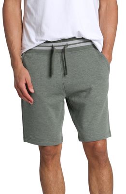 JACHS Soft Touch Varsity Shorts in Green