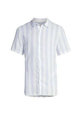 Jack Air Striped Linen-Blend Shirt