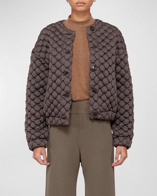 Jack Onion-Quilted Bomber Jacket
