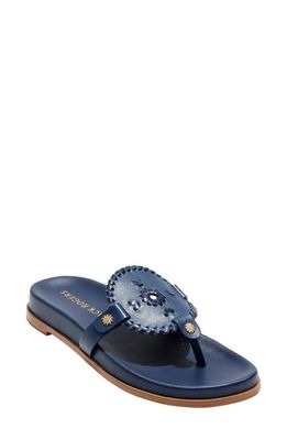 Jack Rogers Collins Flip Flop in Midnight