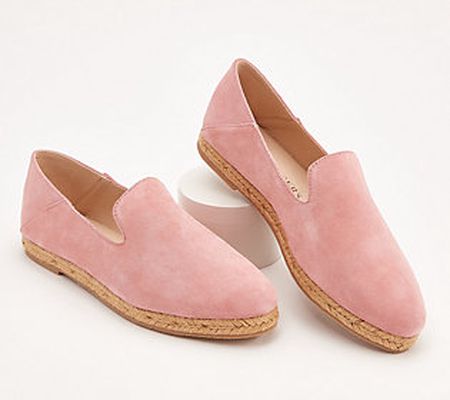 Jack Rogers Leather or Suede Flat Espadrilles- Audrey