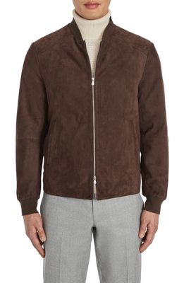 Jack Victor Barclay Bomber Jacket in Brown