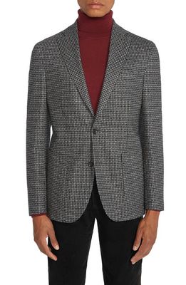 Jack Victor Hampton Unconstructed Wool & Silk Sport Coat in Grey