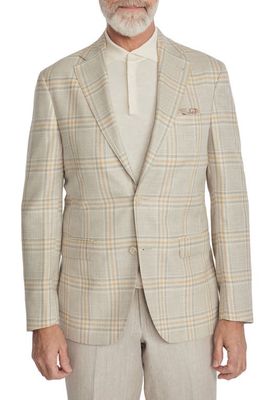 Jack Victor McAllen Soft Constructed Plaid Wool