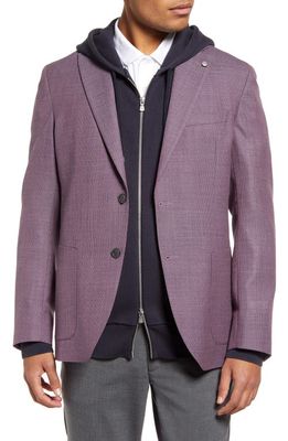 Jack Victor Morton Unconstructed Wool Sport Coat in Purple