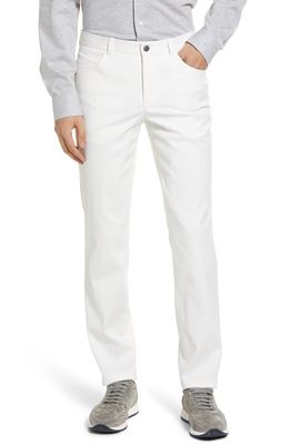 Jack Victor Sage Five-Pocket Pants in White