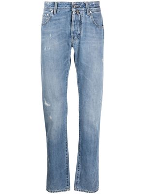 Jacob Cohën Bard selvedge jeans - Blue