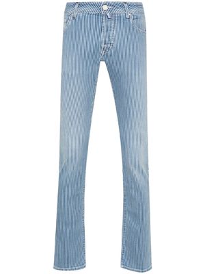 Jacob Cohën Nick striped jeans - Blue