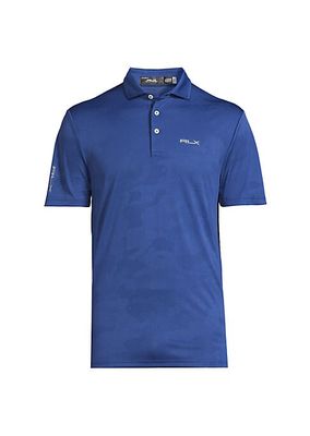 Jacquard Logo Polo Shirt