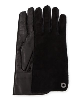 Jacqueline Suede and Leather Gloves