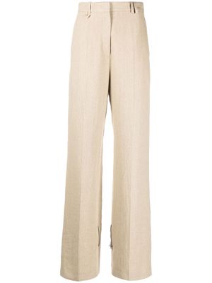 Jacquemus Astouin linen trousers - Neutrals