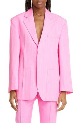 Jacquemus Boxy Jacket in 430 Pink