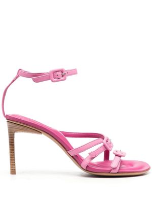 Jacquemus Camargue 90mm strappy sandals - Pink