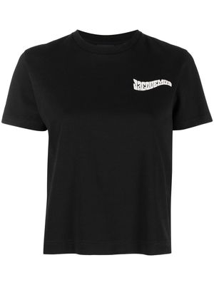Jacquemus Camargue logo-print T-shirt - Black