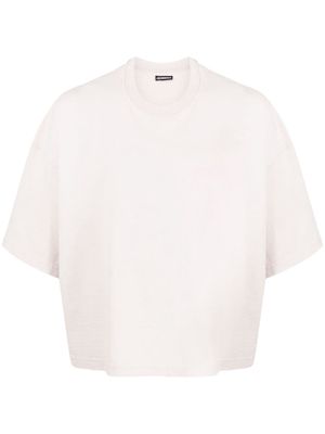 Jacquemus crew-neck short-sleeve T-shirt - Pink
