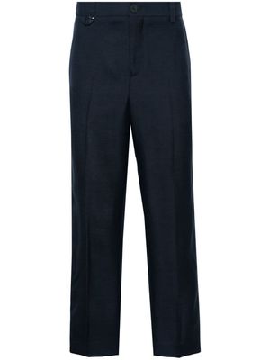 Jacquemus cropped tailored trousers - Blue