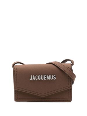 Jacquemus envelope leather bag - Brown