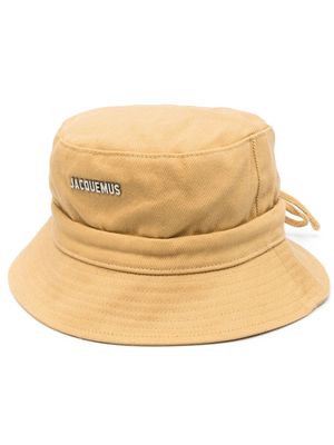 Jacquemus Gadjo bucket hat - Neutrals
