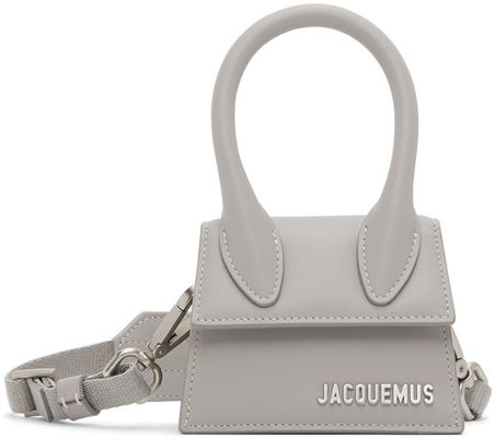 Jacquemus Gray 'Le Chiquito' Pouch