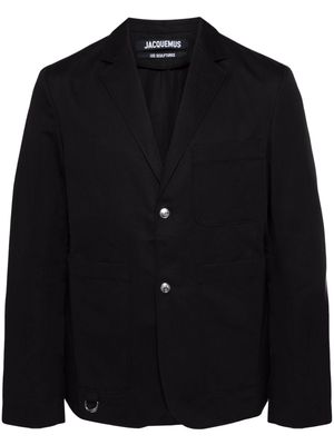 Jacquemus Jean single-breasted blazer - Black