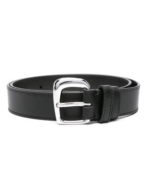 Jacquemus La ceinture Ovalo leather belt - Black