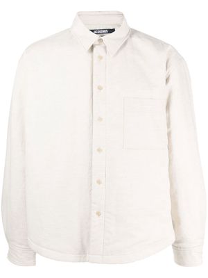 Jacquemus La chemise Boulanger padded shirt - Neutrals