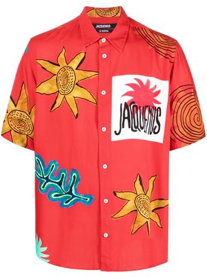 Jacquemus La Chemise Melo shirt - Red
