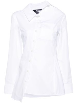 Jacquemus La Chemise Pablo cotton shirt - White
