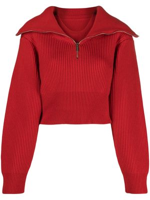 Jacquemus La Maille Risoul wool jumper - Red