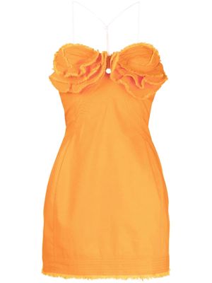 Jacquemus La robe Artichaut minidress - Orange