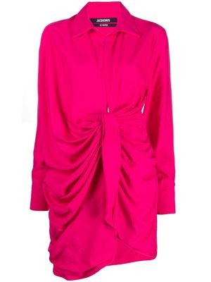 Jacquemus La Robe Bahia dress - Pink