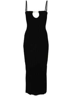 Jacquemus La Robe Sierra knit dress - Black