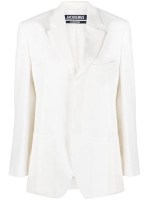 Jacquemus La veste d'Homme tailored blazer - White