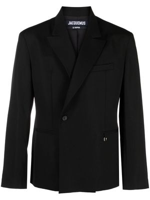 Jacquemus La veste Madeiro wool blazer - Black