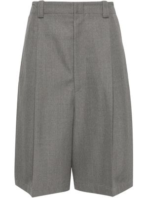 Jacquemus Le Bermuda Salti wool shorts - Grey