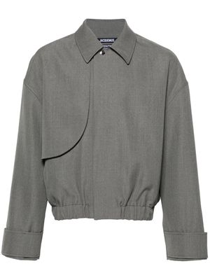 Jacquemus Le Blouson Salti bomber jacket - Grey