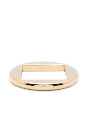 Jacquemus Le Bracelet Rond engraved-logo bracelet - Gold