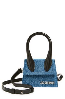 Jacquemus Le Chiquito Denim Crossbody Bag in Blue 330