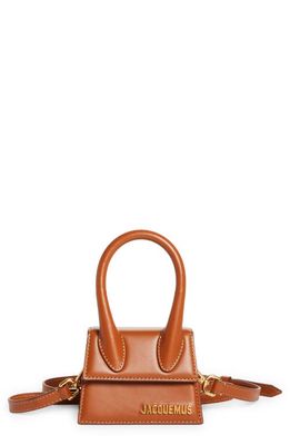 Jacquemus Le Chiquito Homme Satchel in Light Brown