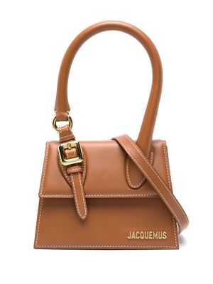 Jacquemus Le Chiquito Moyen Boucle crossbody bag - Brown