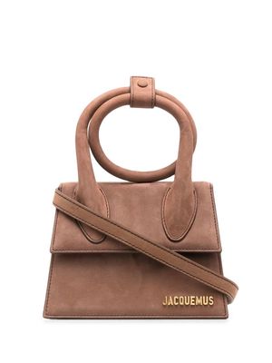 Jacquemus Le Chiquito Neud top-handle bag - Brown